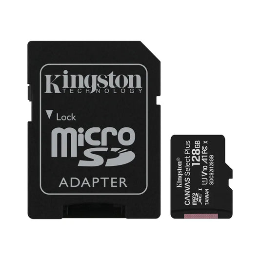 Kingston MicroSD Card 128GB – 100MB/s