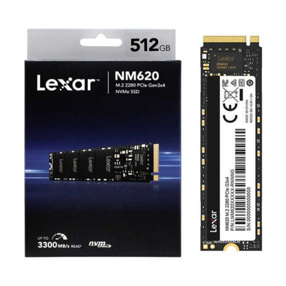 قرص صلب Lexar SSD سعة 512 جيجابايت M.2 NVMe NM620 