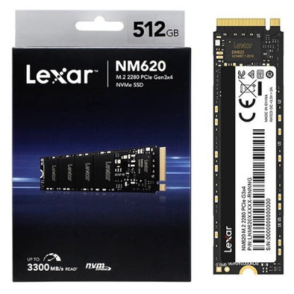 قرص صلب Lexar M.2 NVMe سعة 512 جيجابايت LNM620