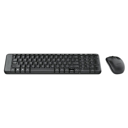 مجموعة Logitech اللاسلكية MK220 (لوحة المفاتيح والفأرة)