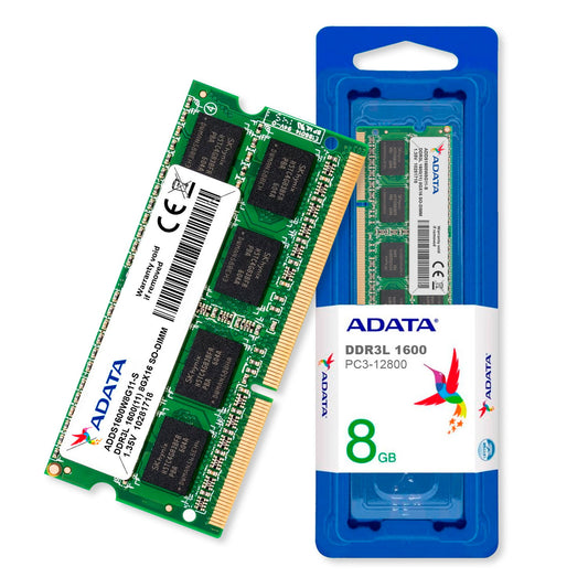 ADATA 8GB DDR3 1600MHz Laptop RAM (PC3-12800)