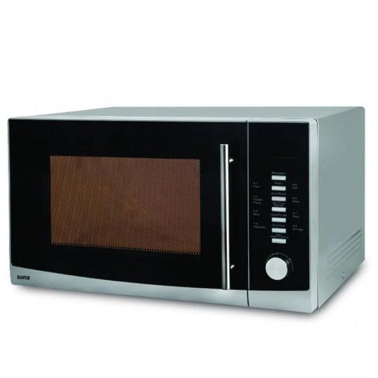 ميكروويف سونا 30 لتر فضي EM-30LSHN