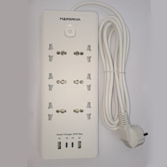 LINKCOMN LC-PS503 5M Power Extension Cord