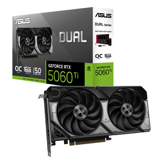 ASUS Dual GeForce RTX 5060 Ti 16GB Graphics Card