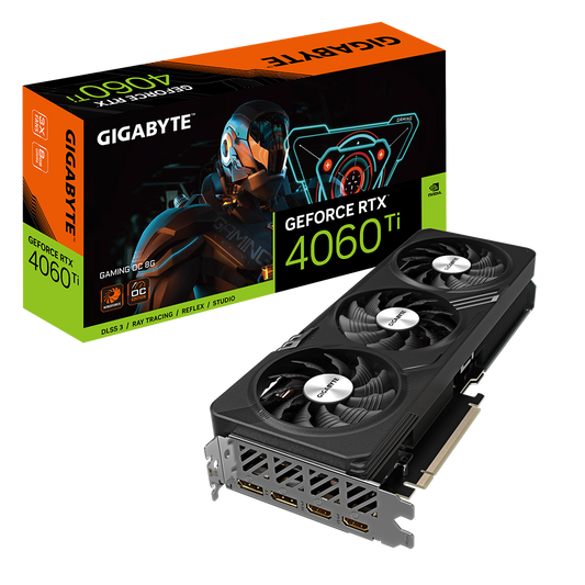 GIGABYTE GeForce RTX 4060 Ti OC 8GB Graphics Card