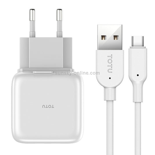 TOTU Design USB 2.1A Type-C Charger Adapter