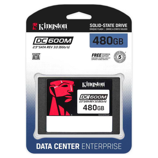 Kingston DC600M 480GB PCIe 4.0 NVMe M.2 SSD