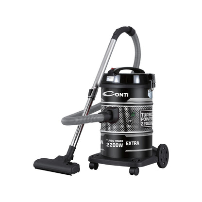 Conti M24XL04-BK Barrel Vacuum Cleaner