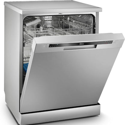 غسالة أطباق Midea WQ14-5201C بخمسة برامج (فولاذ)