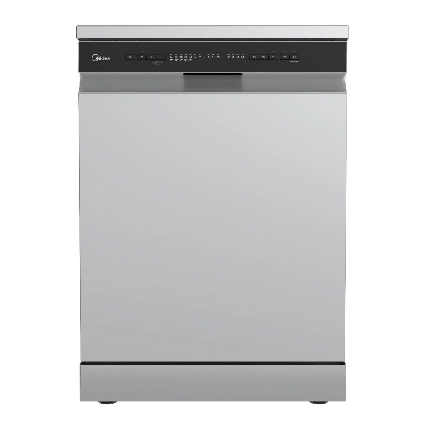 غسالة أطباق ميديا ​​- 8 برامج، فضي، WQP14-W7633C