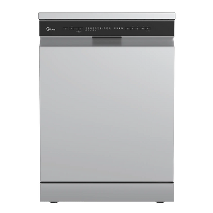 غسالة أطباق ميديا ​​- 8 برامج، فضي، WQP14-W7633C