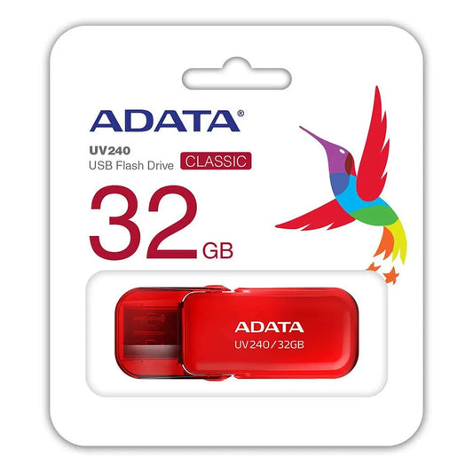 محرك أقراص فلاش USB أحمر UV240+C008+C960 سعة 32 جيجابايت