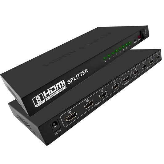 HDMI 1.4 Version 1-in-8-out Splitter – 40203