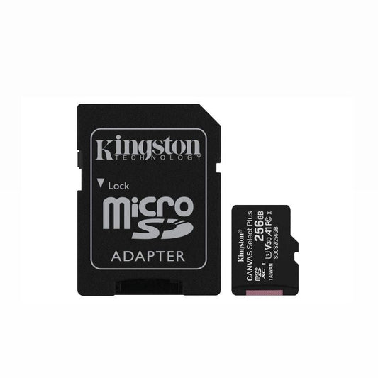 Kingston MicroSD Card 256GB – 100MB/s