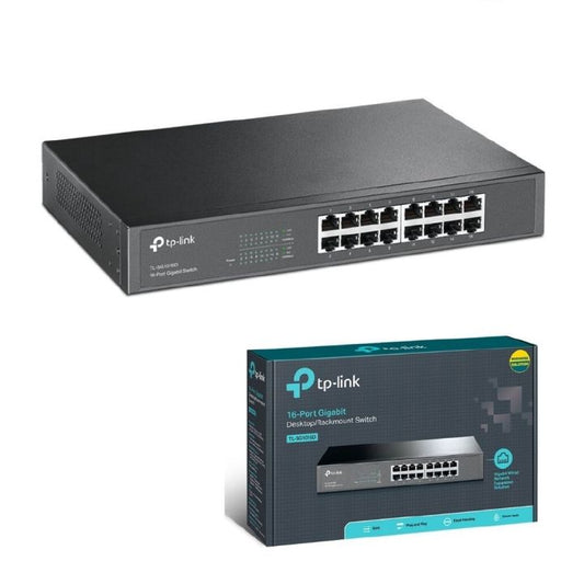 TP-LINK 16-Port Gigabit Switch TL-SG1016D