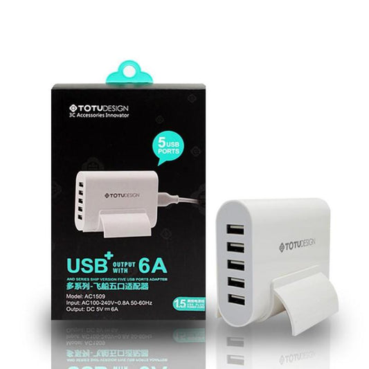 TOTU AC1509 USB 5-Port Charger