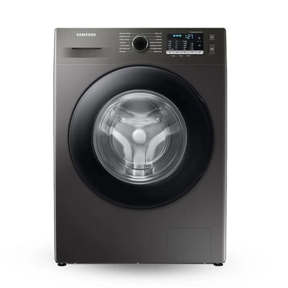 غسالة سامسونج تحميل أمامي WW90TA046AX1FH – 9 كجم، فضي