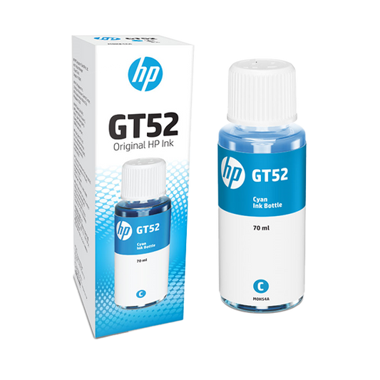 HP GT52 Cyan Ink Cartridge