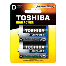 Toshiba D High Power Batteries (2-Pack)