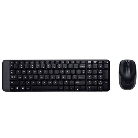 مجموعة لوحة المفاتيح والماوس اللاسلكية Logitech MK220 