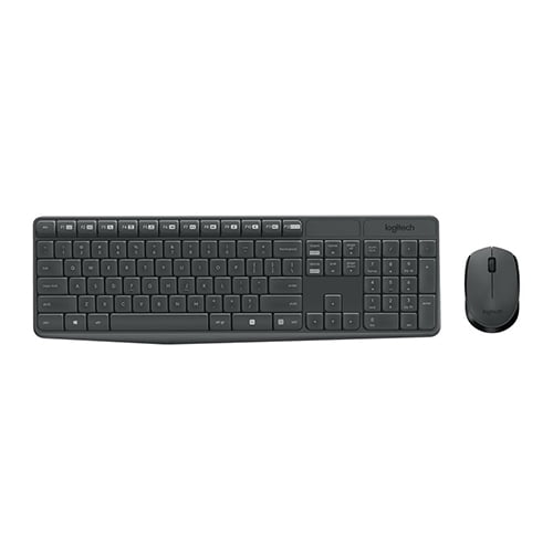 مجموعة لوحة المفاتيح والماوس اللاسلكية Logitech MK235