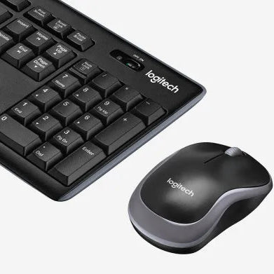 مجموعة Logitech اللاسلكية MK270 (لوحة المفاتيح والفأرة)