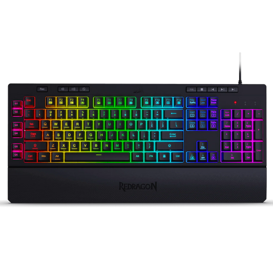 لوحة مفاتيح الألعاب الغشائية Redragon K512RGB-1 