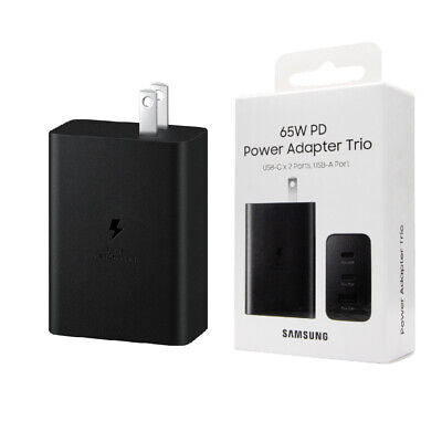 SAMSUNG 65W PD Adapter Trio 3-Pin EP-T6530
