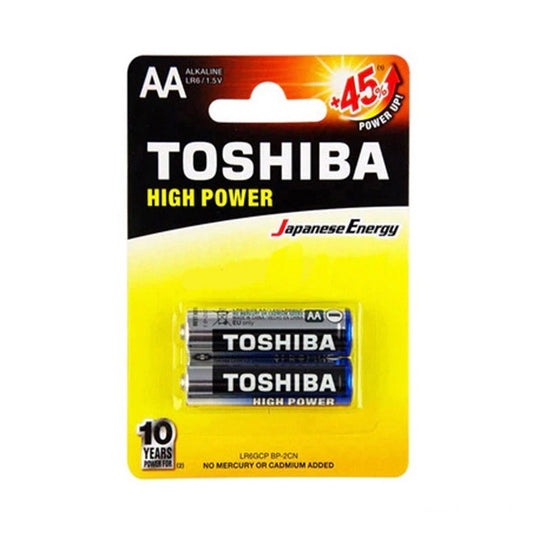 Toshiba AA High Power Batteries (2-Pack)
