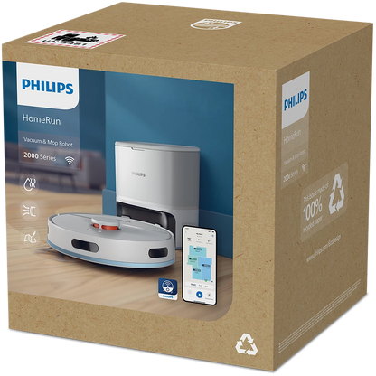 مكنسة كهربائية روبوتية من سلسلة فيليبس ٢٠٠٠ - (XU2100/20)