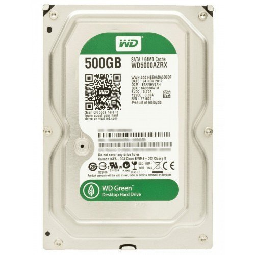 WD 500GB Green HDD