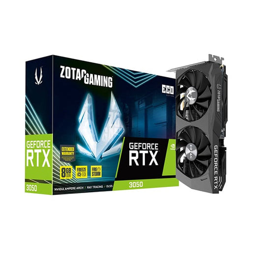 ZOTAC GeForce RTX 3050 ECO 8GB GDDR6 Graphics Card (ZT-A30500K-10M)